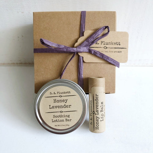 Honey Lavender Gift Set - S A Plunkett Naturals
