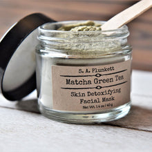 Matcha Green Tea Detoxifying Facial Mask - S A Plunkett Naturals
